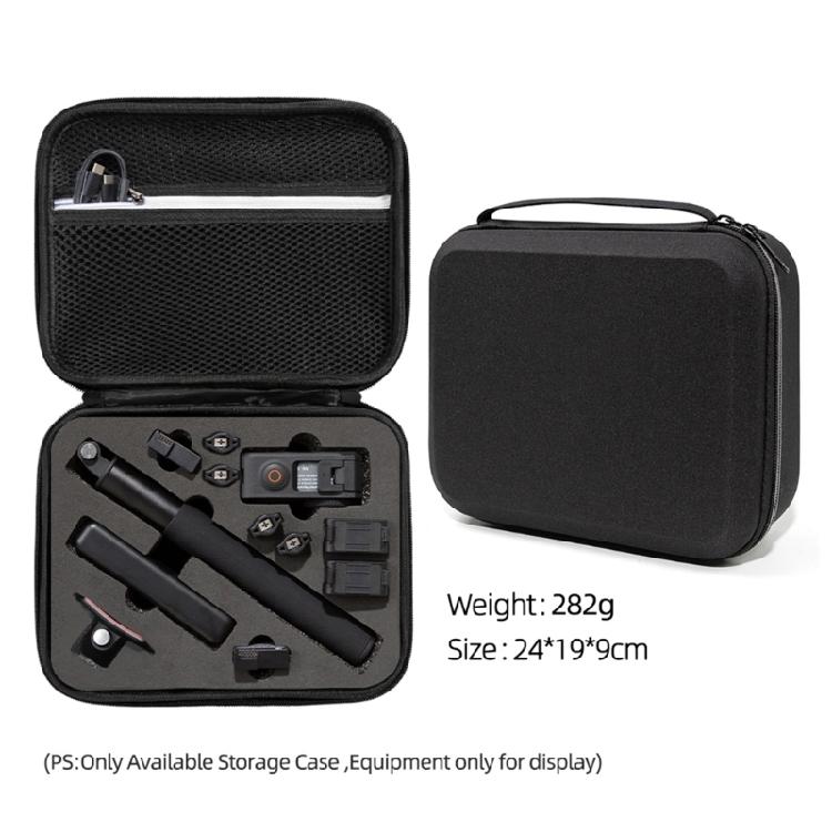 PU Hard Case For DJI Osmo Action 4 Camera Carrying Storage Case for Home Office
