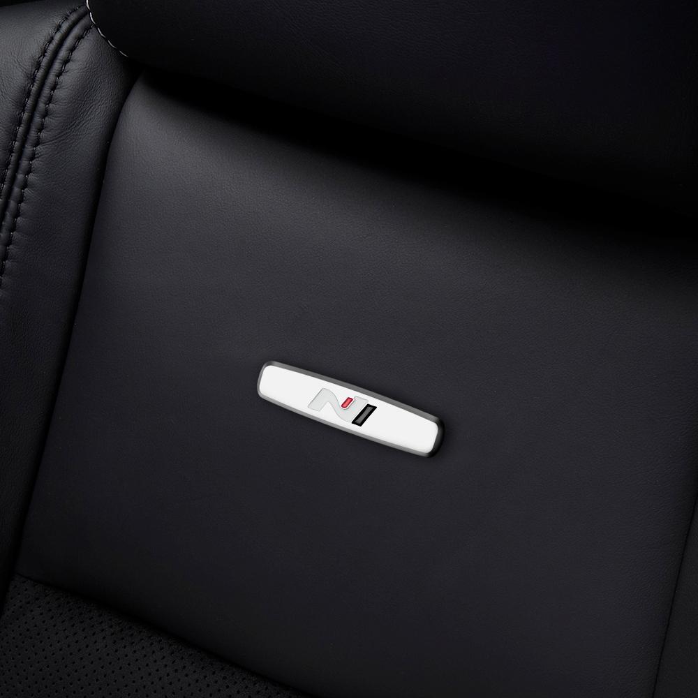 Nálepka s logem křesla pro NLINE 2ks Nálepka na autosedačku Hyundai pro Tucson Sonata I40 I30 I20 I10 IX35 IX25