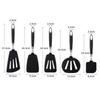 Frying Shovel Leaking Shovel Cooking Utensils Stainless Steel Silicone Kitchenware Fried Fish Steak Spatula Cooking Tool