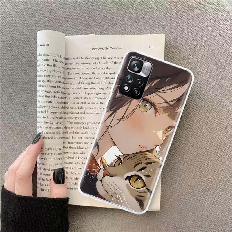 

Cat tribute a Milo Phone Case For Redmi Note 13 12 Pro Plus 14 15 Pro 5G 11 11T 11E 11S 10 Pro 10S 9 9S Cover Cell Clear TPU Cap Redmi Note 13 4G