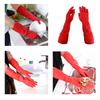 Geschirrspülhandschuhe Widerstandsfähige Wasserdichte Gummihandschuhe Lange Handschuhe Küchenreinigungswerkzeuge Küchenzubehör Wasserdichte Handschuhe