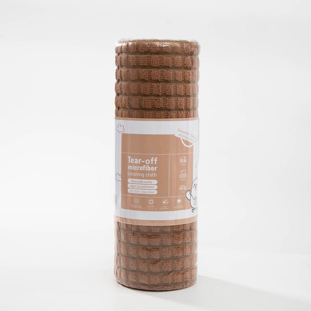 Microfiber Plaid Lazy Hand-torn Rag Cleaning Towel Kitchen Cleaning Can Not Shed Hair Scouring Cloth