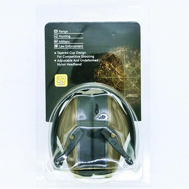 Căști tactice Protector auditiv anti zgomot Căști cu anulare a zgomotului Vânătoare, muncă, studiu, somn, protecție pentru urechi, fotografiere