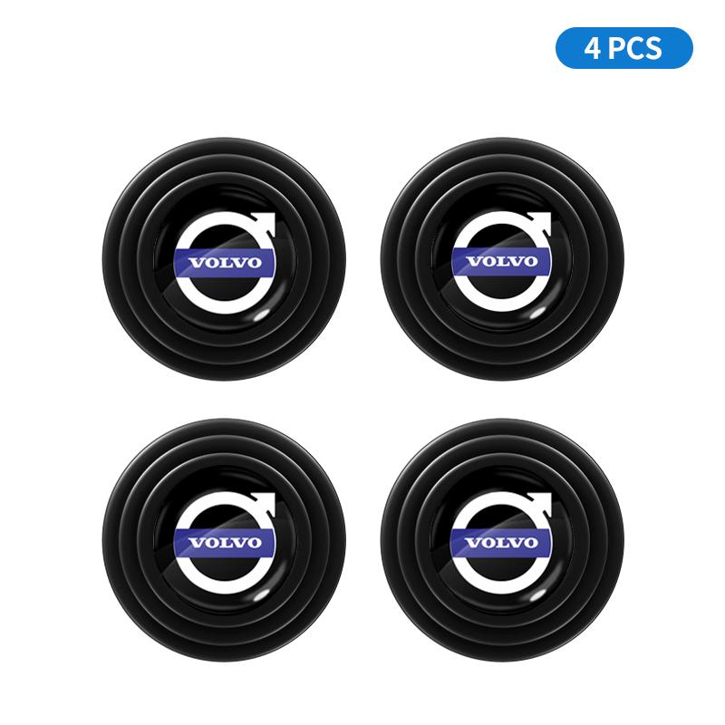 1/2/4Pcs Car Door Anti-Collision Silicone Pads For Volvo Rdesign Polestar AWD V50 S60 XC60 S40 XC40 XC90 V60 S80 S90 V90 V70 T6