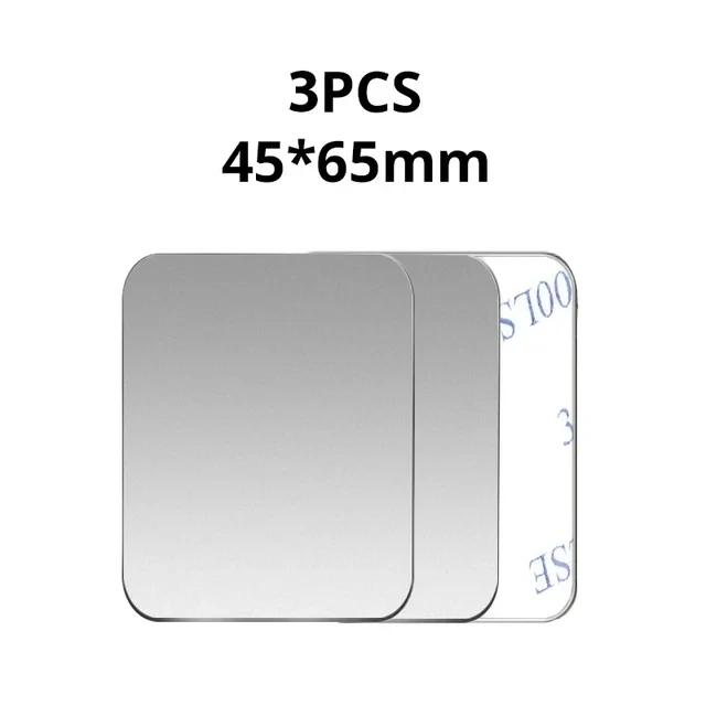 Magnetic Metal Plate For Car Phone Holder Universal Iron Sheet Disk Sticker Mount Mobile Phone Magnet Stand For IPhone Huawei