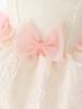 Elegant Princess Dress: Fluffy Soft Gauze Bow Skirt for Girls' Birthdays