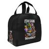 TUNG TUNG TUNG SAHUR FUNK Italian Brainrot Lunch Bag Women Funny Meme Thermal Cooler Insulated Lunch Box for School