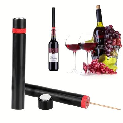 Air Pump Wine Bottle Opener Safe Portable Pin Cork Remover Air Pressure Wine Corkscrew Bar Wine Accessories