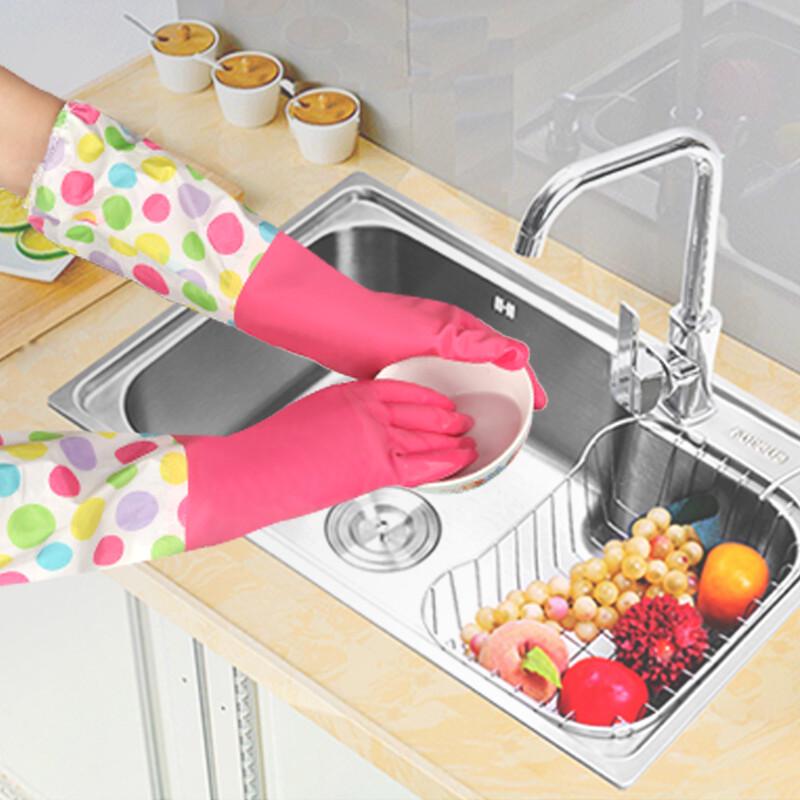 MIAOJIE Extended Warm Latex Gloves