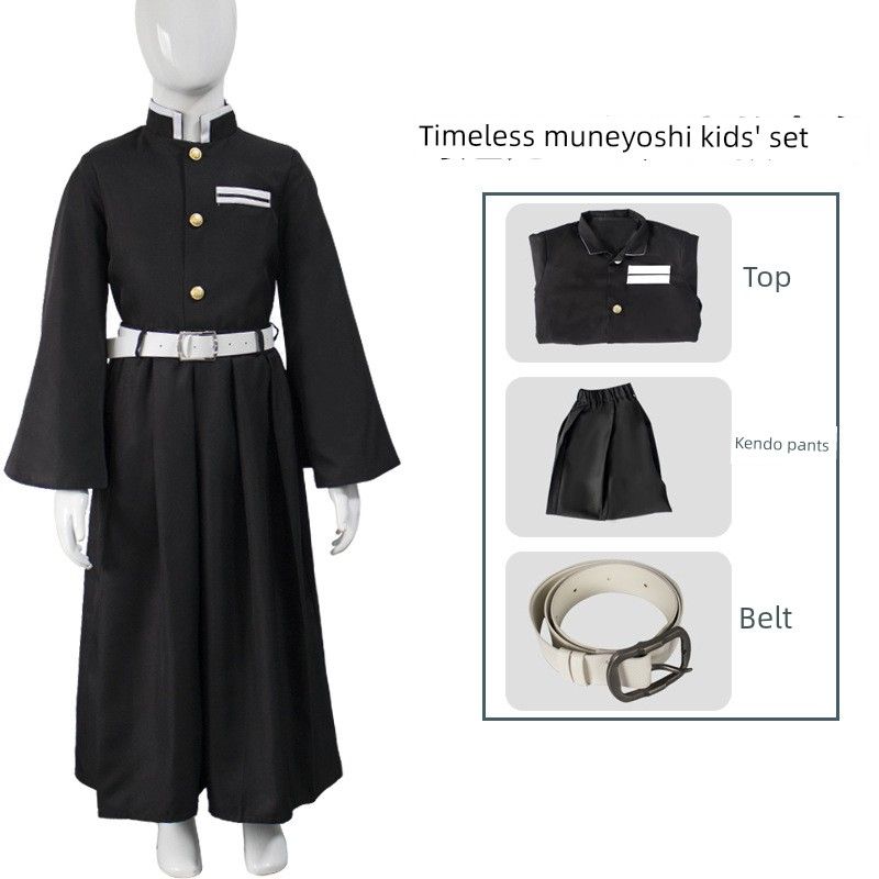 Halloween Demon Slayer Cosplay Costume Demon Slayer Team Kamado Tanjirou Nezuko Zenitsu Cosplay Anime Costume