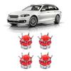 4 Pieces Tire Wheel Stem Valve Cover   Crown       for Cars Trucks  