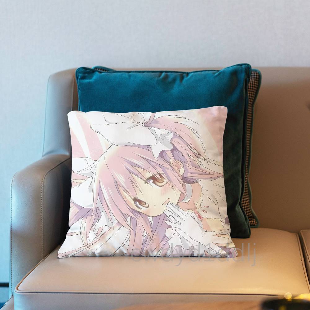 New Puella Magi MMadoka Magica Pillowcases Cute Funny Pillow Case For Wedding Party Home Decor Comfy Pillow Cover