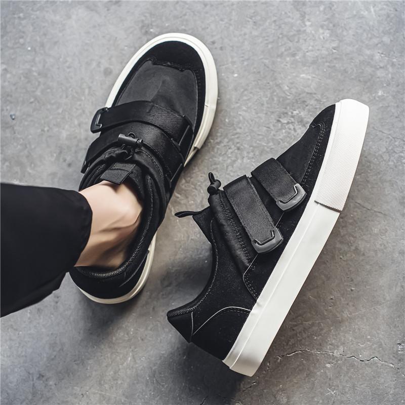 Trend Pánské Obuv pro volný čas Tenisky na plátno Pro muže Pohodlné Vulkanizované Boty Pánské Ploché Pánské Tenisky Boty Britský styl