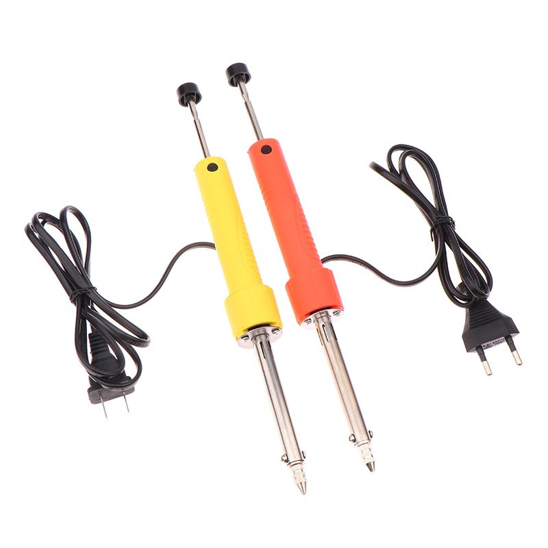 Electrothermal Vacuum Solder Sucker 110-220V Eu Us Durable Desoldering Pump Soldering Iron Pen Dual Purpose Repair Tool