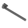 Dial Test Indicator Holder Bar Aluminum Alloy High Strength Portable Efficient 9 X 9 X 150mm Sleeve