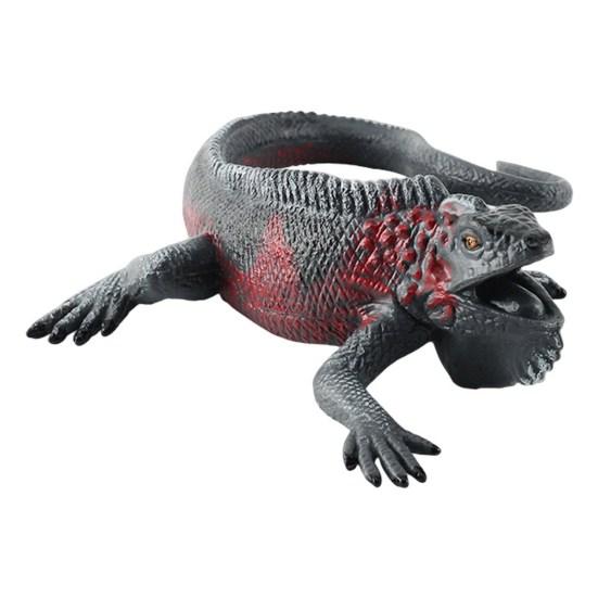 Reptile Statue Model Simulated Cute Lizard Chameleon Bearded Dragon Solid Model