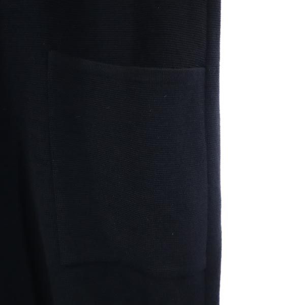 YVES SAINT LAURENT wool Long sleeve one piece M black Women Used