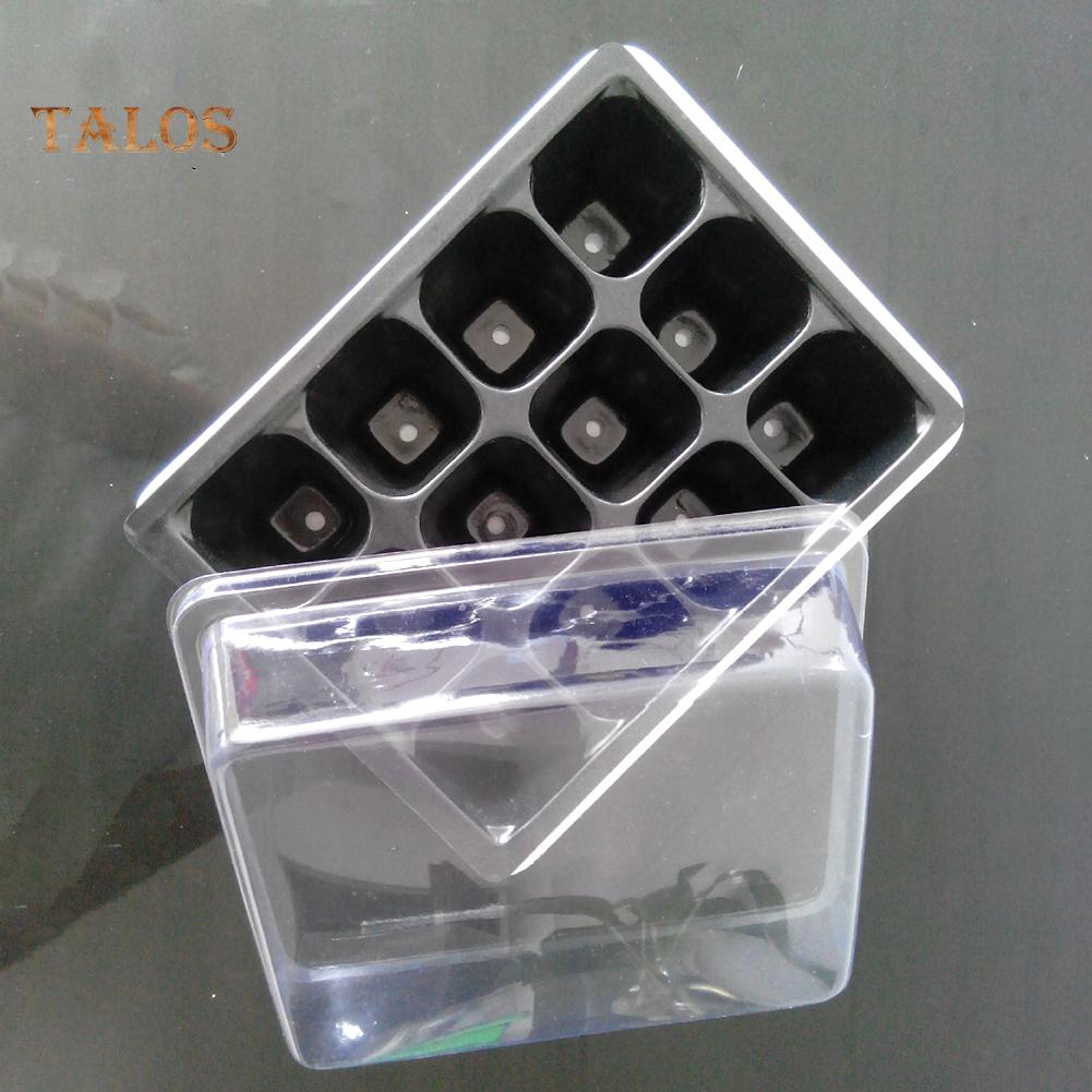 Garden 1L 12-Hole Garden Planting Se Eds Germination Box Nursery Pot Se Edling Case Tray