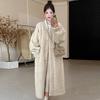 Winter Imitation Fur Coat Women'S Imitation Mink Hair Plush Twist Mink Coat Long