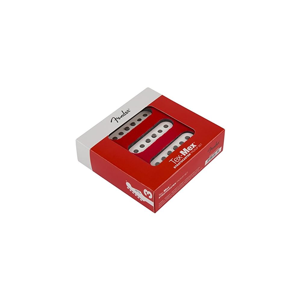 Fender Tex-Mex Strat Set of 3 Stratocaster Guitar Pickups (Parallel Import)