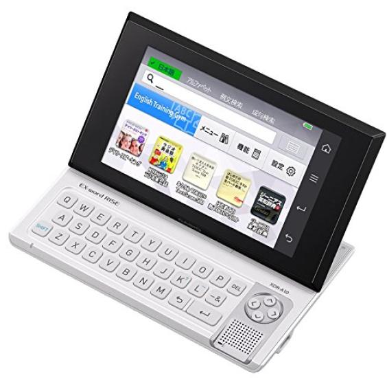 

Casio Digital English Conversation Learning Machine RISE White Content 40 EX-word XDR-A10WE білий