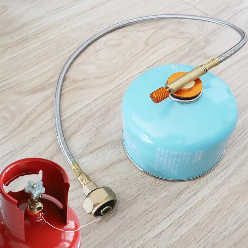 Aragaz cu Gaz pentru Camping în Aer Liber Adaptor Reumplere Propan Butelie Plată GPL Adaptor Gaz Butan Accesorii Gaz Camping