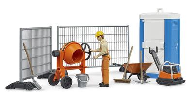 Bruder Construction Site Set (with Figures) BR62008
