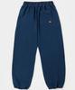 COLUMBIA UNIVERSITY Tiny Script Denim Terry Loose Sweatpants Midnight Denim