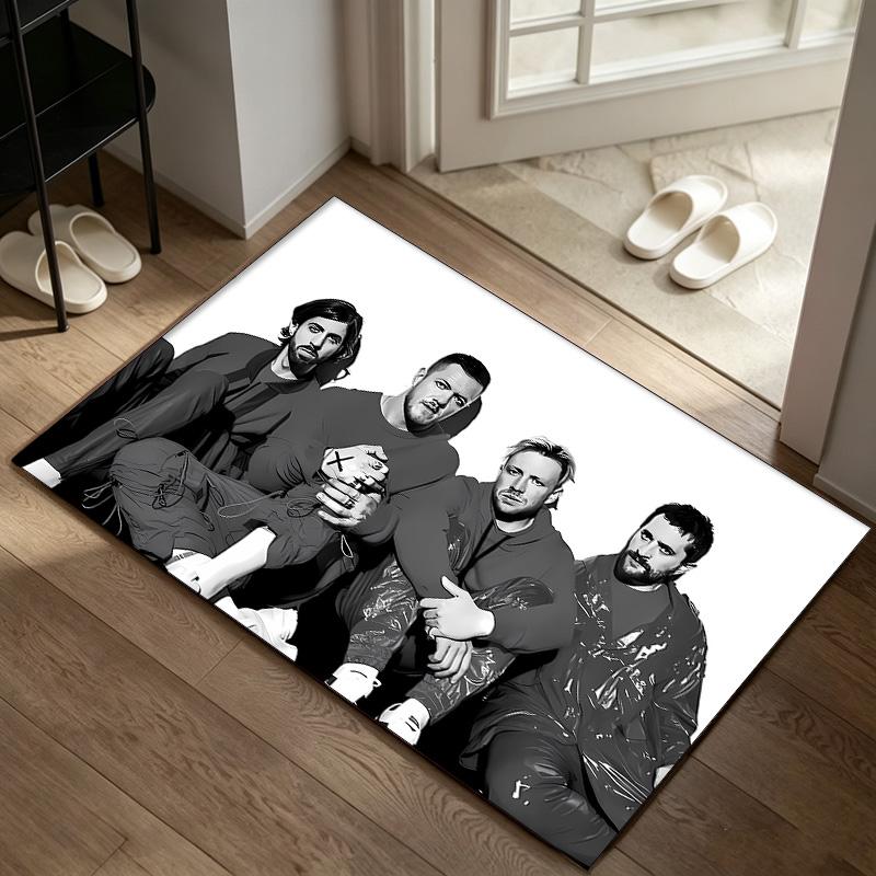 Imagine Dragons A Rug Suitable for Office Chair Areas Living Rooms and Computer Desks Perfect for Home Offices and an Ideal Holiday Gift