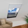 Vidaxl Plisată Plasă de Ferestre cu Obloane, Aluminiu, 60x80 Cm