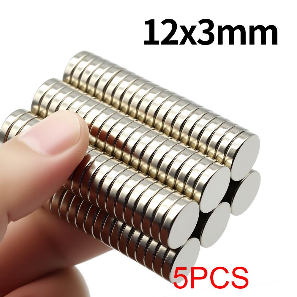 12x3mm Super Strong Neodymium Magnet N35 NdfeB Permanent Magnetic Imanes Round Powerful Magnets Refrigerator Magnet