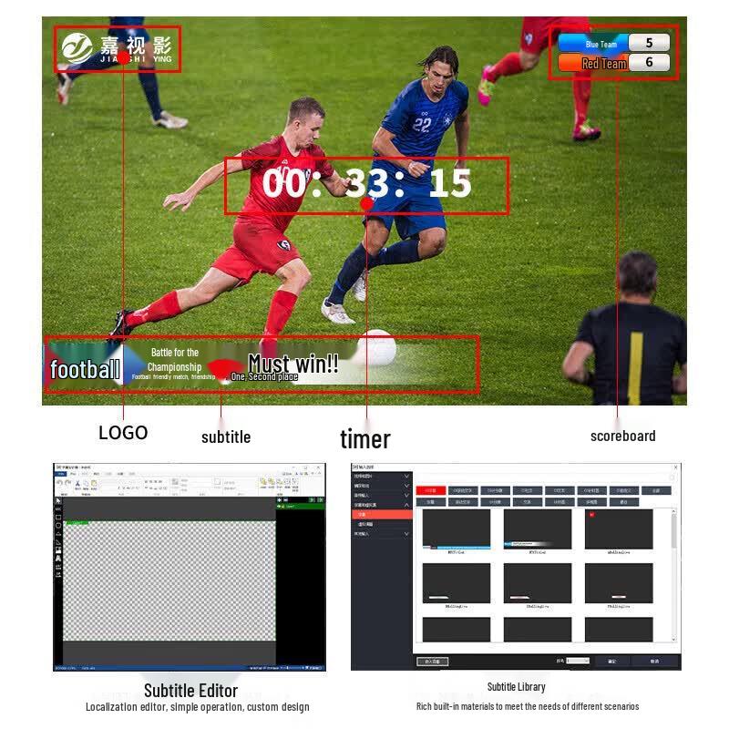 JiaShiYing 4K Live Broadcast Switcher