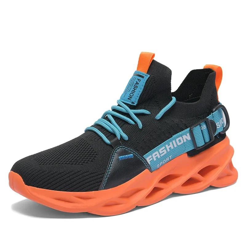 Fashion Men Shoes Breathable Fashion Mesh Running Shoes Man High Quality Unisex Light Tennis Baskets Athletic 2025 Sneakers for Men