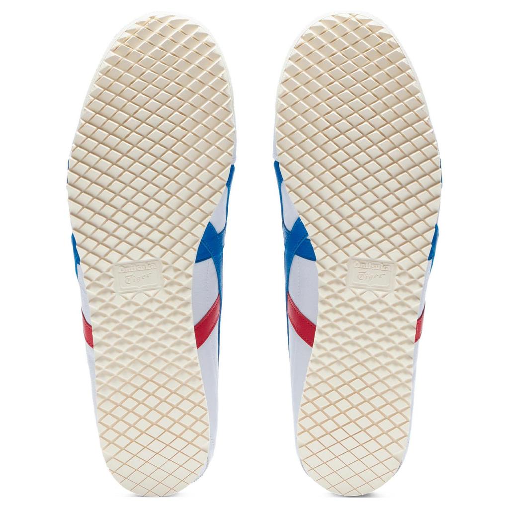 ONITSUKA TIGER Mexico 66 Leather Comfortable Everyday Non-Slip Breathable Lightweight Low-Top Casual Shoes Unisex Sneakers White 1183A872-112