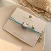 Cute Cat Bracelet For Girls Colorful Beaded Bracelets Harajuku Ceramics Anime Pendant Charm Bracelets Jewelry Gifts Wholesale