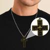 Squid Necklace Set, Cross Shaped Necklace With Compartment, Necklace With Old Cross Pendant, Necklace With Cross Shaped Necklace Pendant Desig