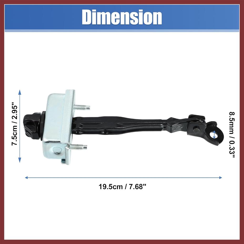 Front Door Check Stop Strap Door Check Assembly 13363546 for Buick Verano 212-17 Front Left Right Door Check Arm Assembly LH RH Door Check Strap