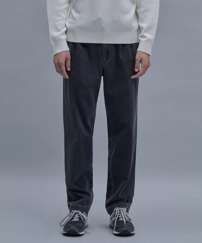 SHIFT.G Officer Pleats Denim Pants Gray