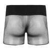 Herren Durchsichtig Ultra Dünn Hohe Taille Boxer-Shorts Hülle Dessous Unterwäsche