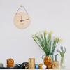 Simple Design Wooden Nordic Sling Wall Clock for Creative Home Living Room Decor