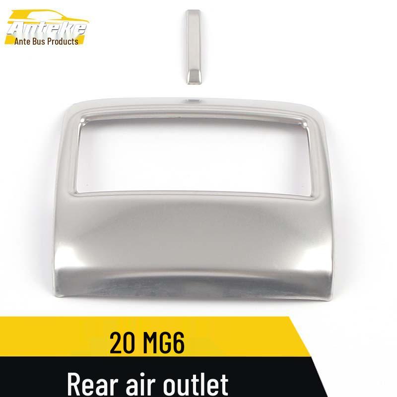 Rear Air Vent Decorative Frame for 2020 MG6 - Stainless Steel Accent Strip