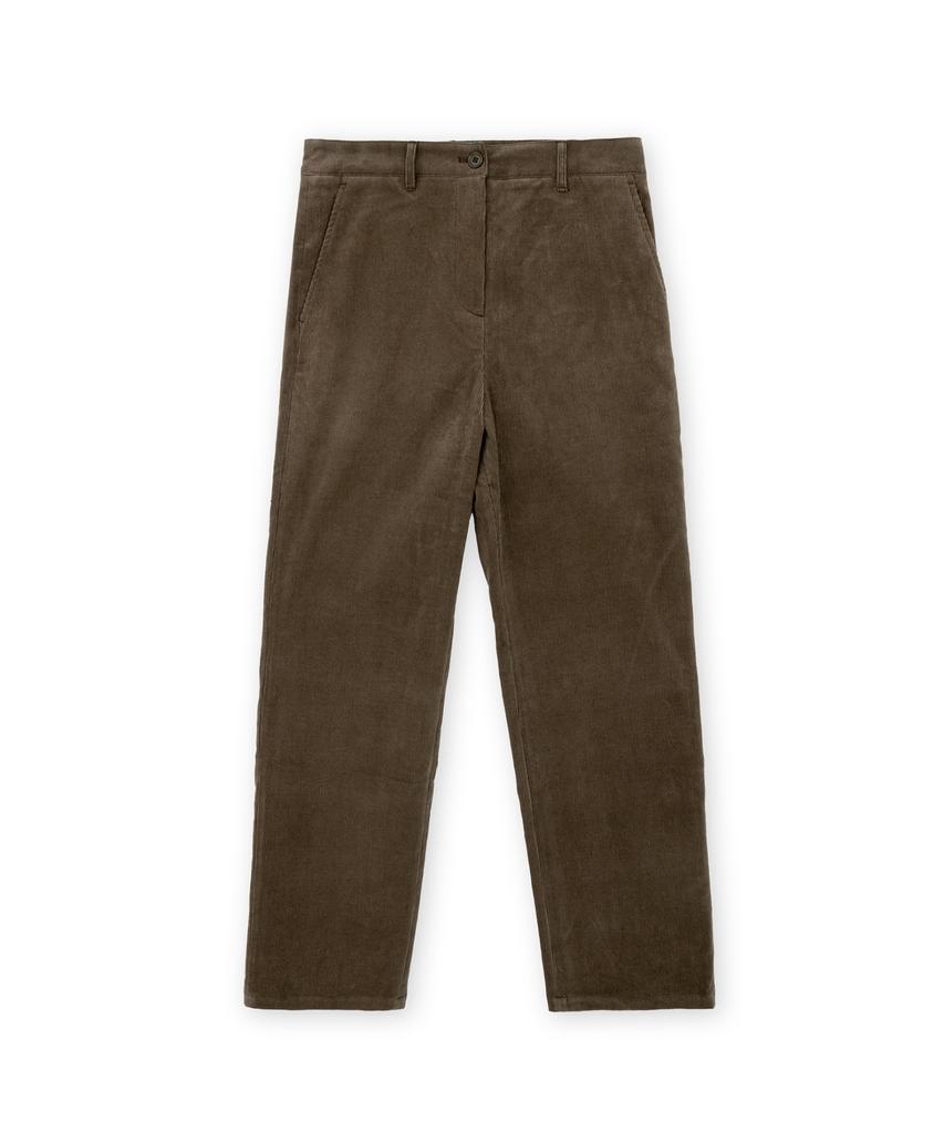 Beulaunyadeu W Corduroy Pants, Brown