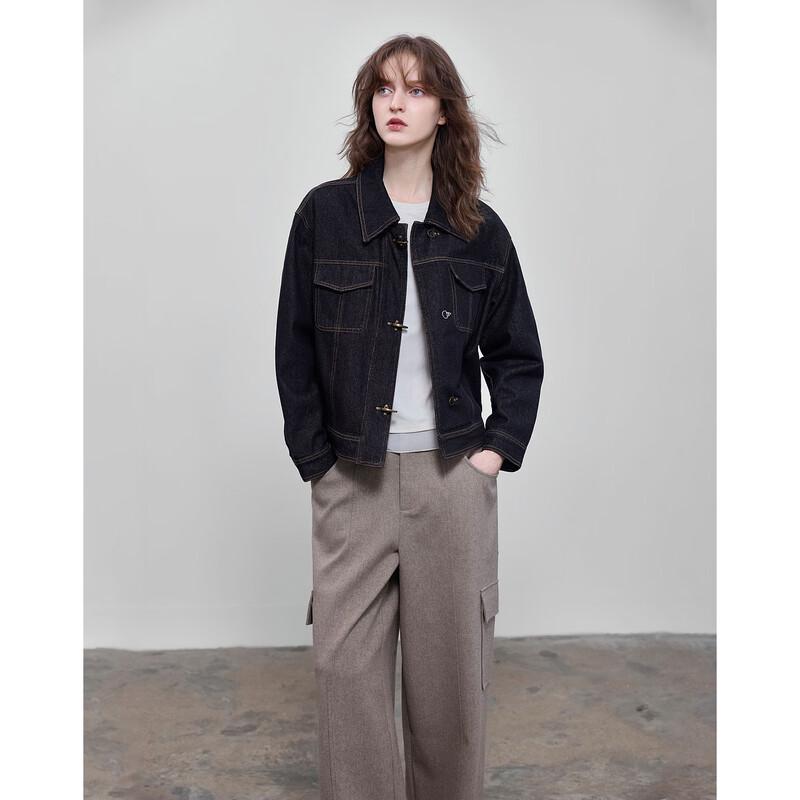 DEMANA Cloud Cotton Blend Retro Women's Denim Jacket