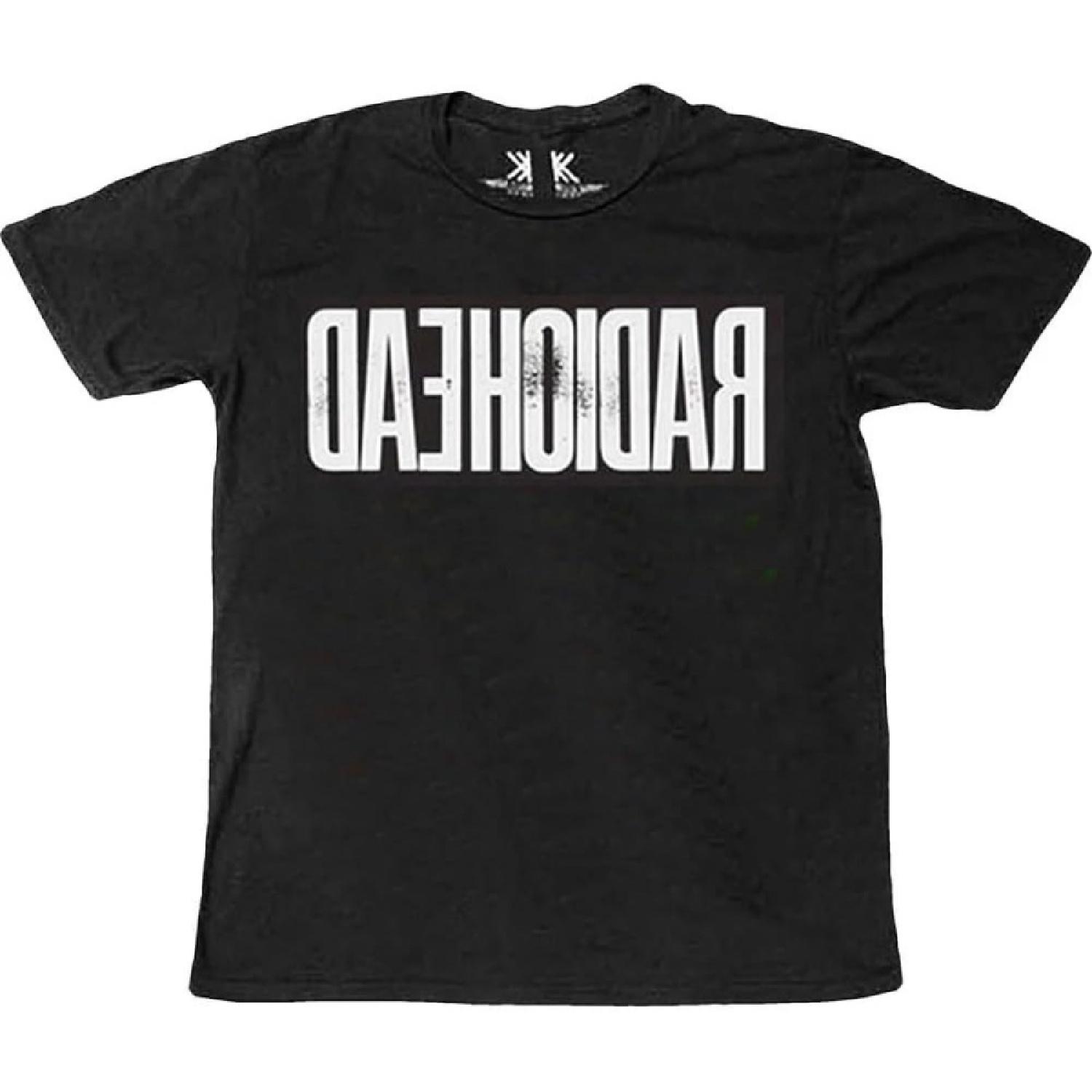Radiohead Men s Daehoidar T-Shirt Black _ Officially Licensed Merchandise S