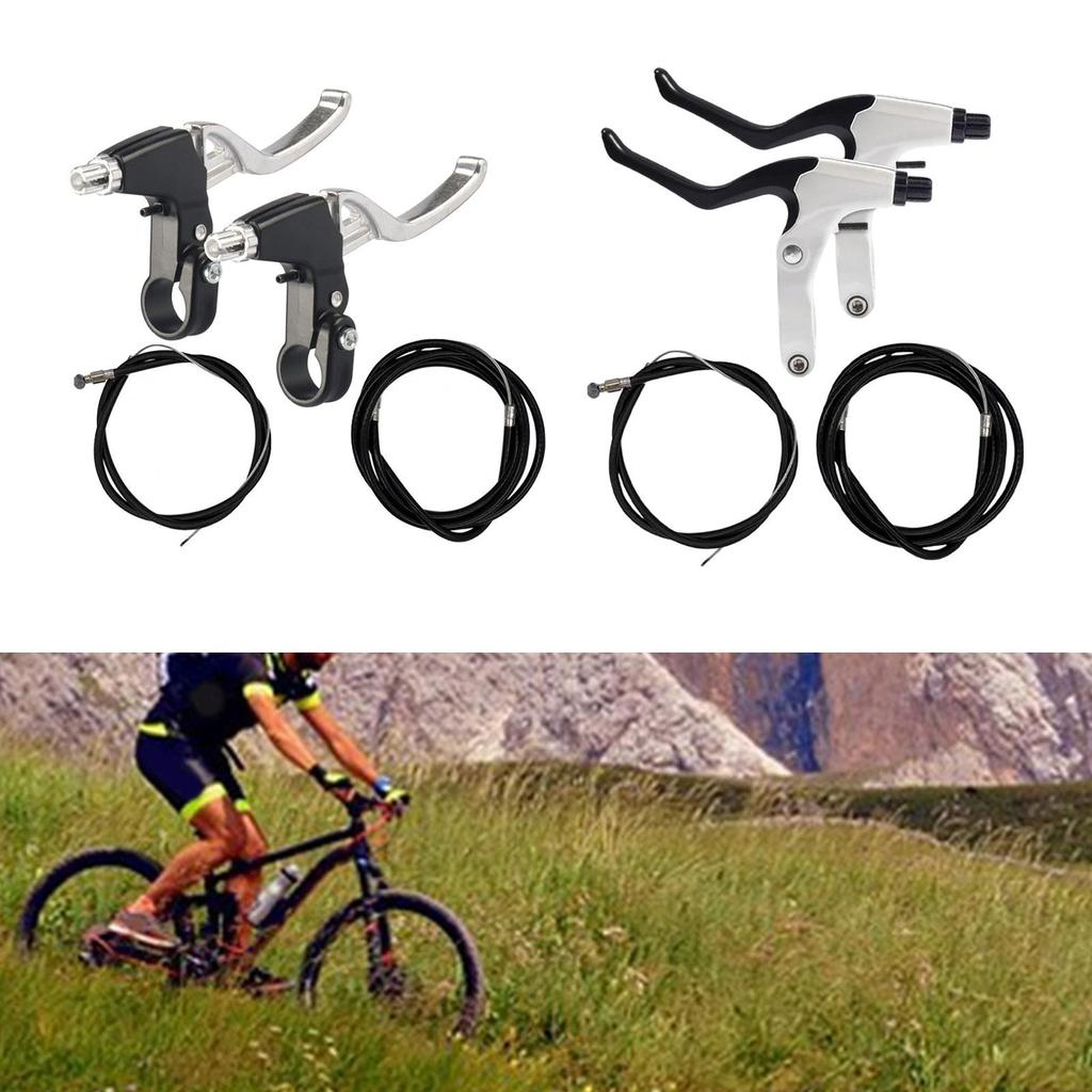 Brake Lever Set Made of Aluminum Alloy, Front And Rear Wheel Brakes Suitable for Professional Use
