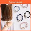 Korean Version Of The Three-strength Rubber Band High-elastic Pearl Head Rope For Women And Girls
