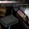 80-Amp On/Off Switch Box Controller 20A Rocker Switches box 12V SPST 6-Gang Rocker Switch Panel