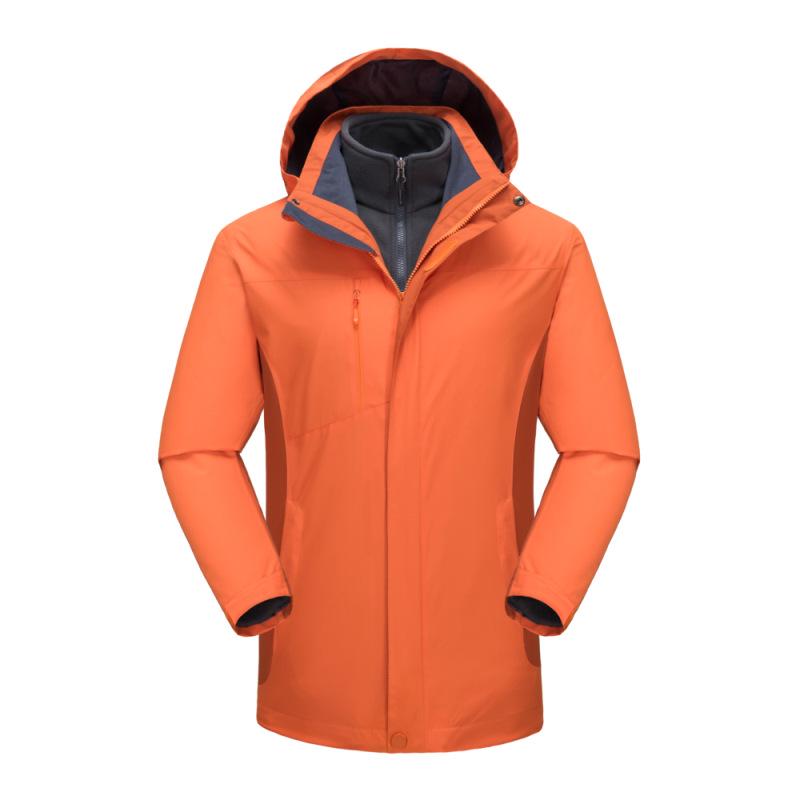 Three-in-One Detachable Softshell Jacket: Waterproof, Warm & Windproof
