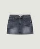 Aendeuel Fade Denim Mini Skirt - Blue