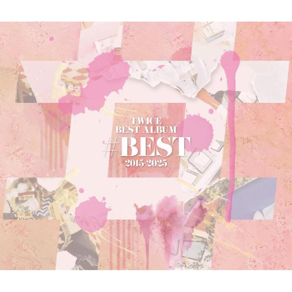 Pre-order TWICE BEST Album #BEST 2015-2025 Standard ver. & SHOP POB